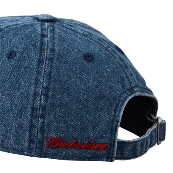 AE Budweiser Denim Baseball Hat - Picture 2 of 2